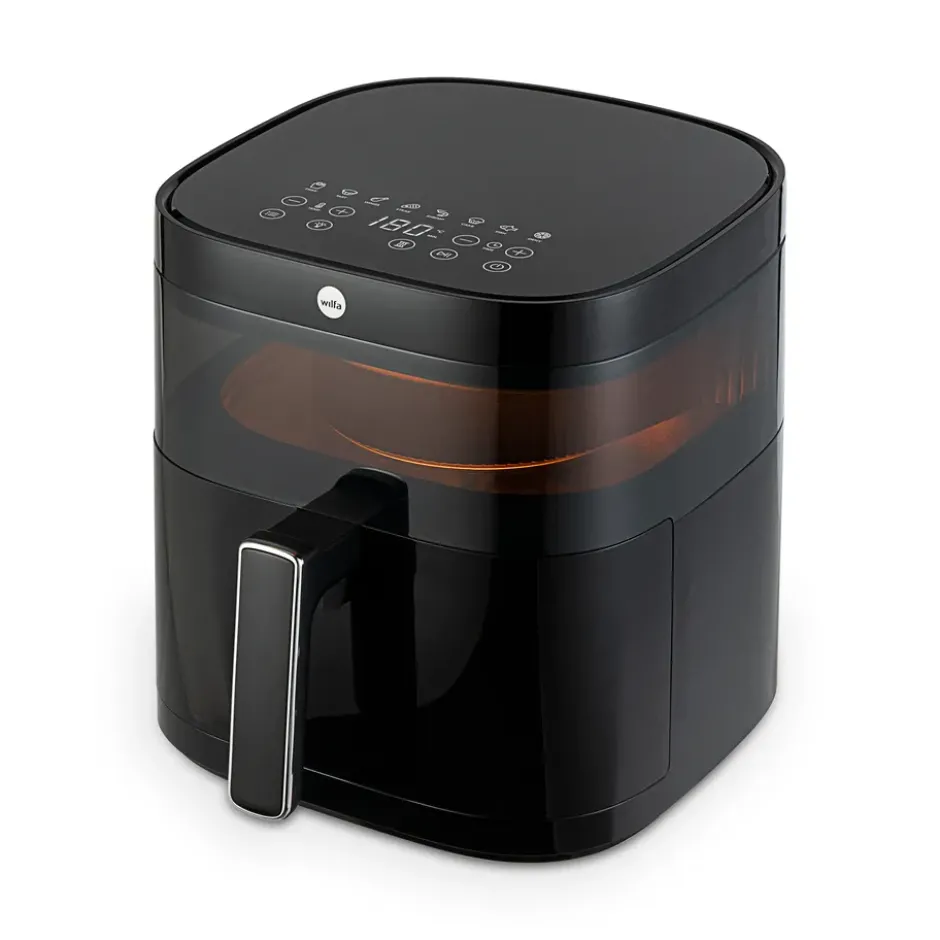 AFD-60B dual air fryer 6 L, Svart