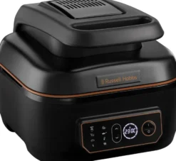 Air fryer & Grill Multi Cooker Satisfry 5,5 l, Svart