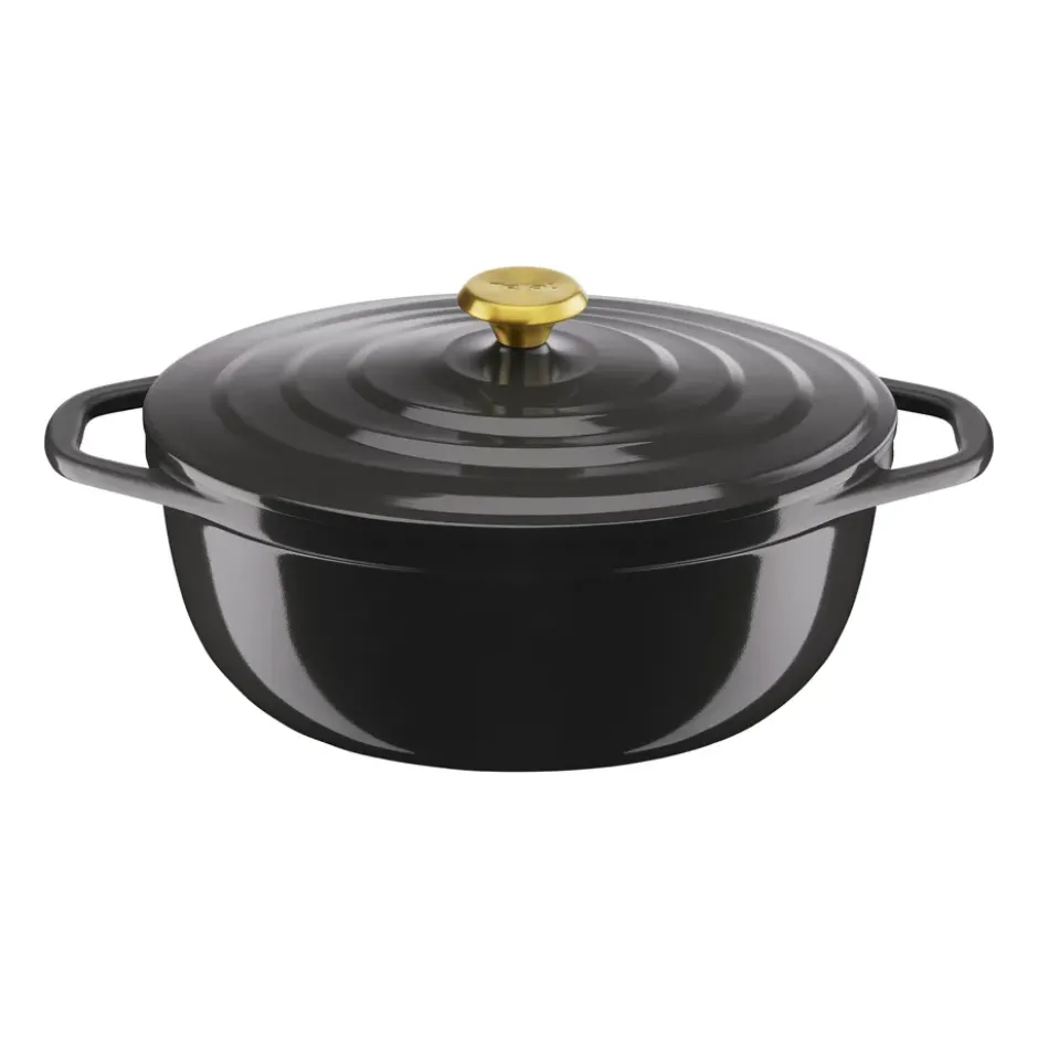 Air oval gryta 5,7 l, Grå