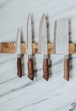 Akira kinesisk kockkniv 30 cm, Brun
