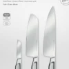 All Steel knivset, 3 delar