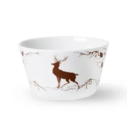 Alveskog skål 13 cm, brun