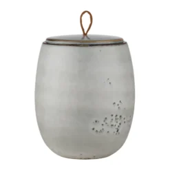 Amera förvaringsburk med lock, Ø12 cm