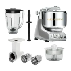 Ankarsrum assistent Go Green paket - Jubilee silver