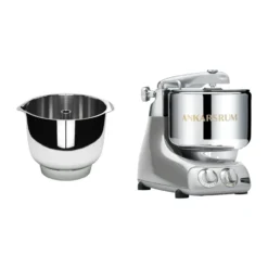 Ankarsrum assistent och vispskål - Jubilee silver