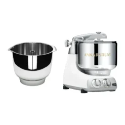 Ankarsrum assistent och vispskål - Mineral white