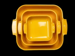 Appolia keramikform 40x27 cm, Saffron yellow