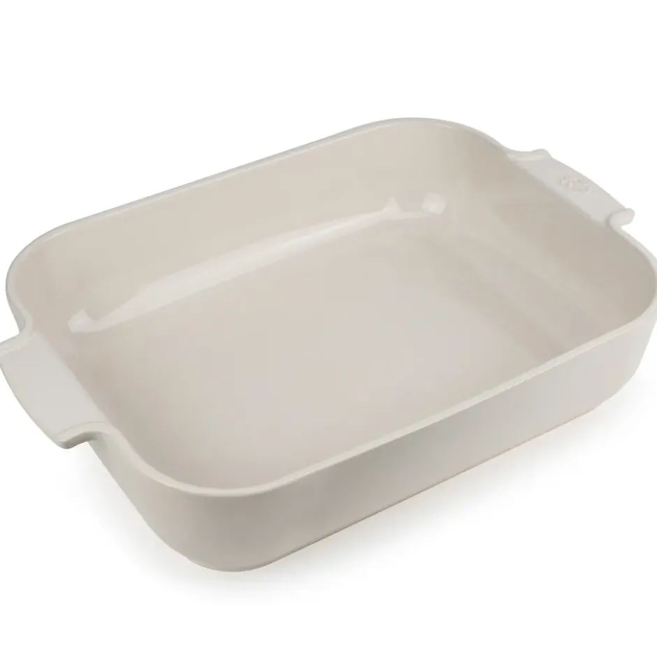 Appolia keramikform 40x27 cm, Vit