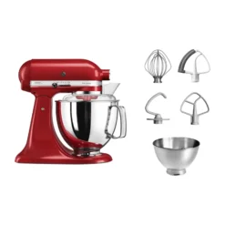 Artisan 5KSM175 köksmaskin med extra tillbehör 4,8 L, Empire red