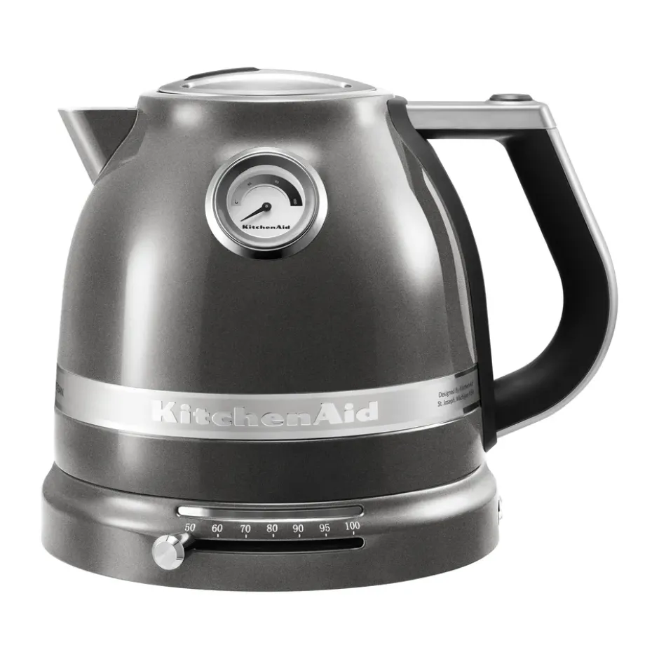 Artisan vattenkokare med variabel temperatur 1,5 L, Medallion silver