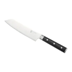 Asama Kiritsukekniv, Rostfritt stål, svart, 33 cm