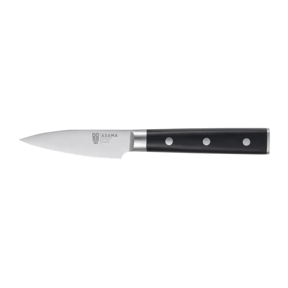 Asama skalkniv 8 cm, Rostfritt stål