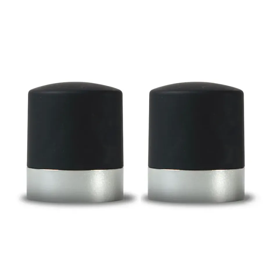 Axel vin- och champagnekork 2-pack, Svart-silver