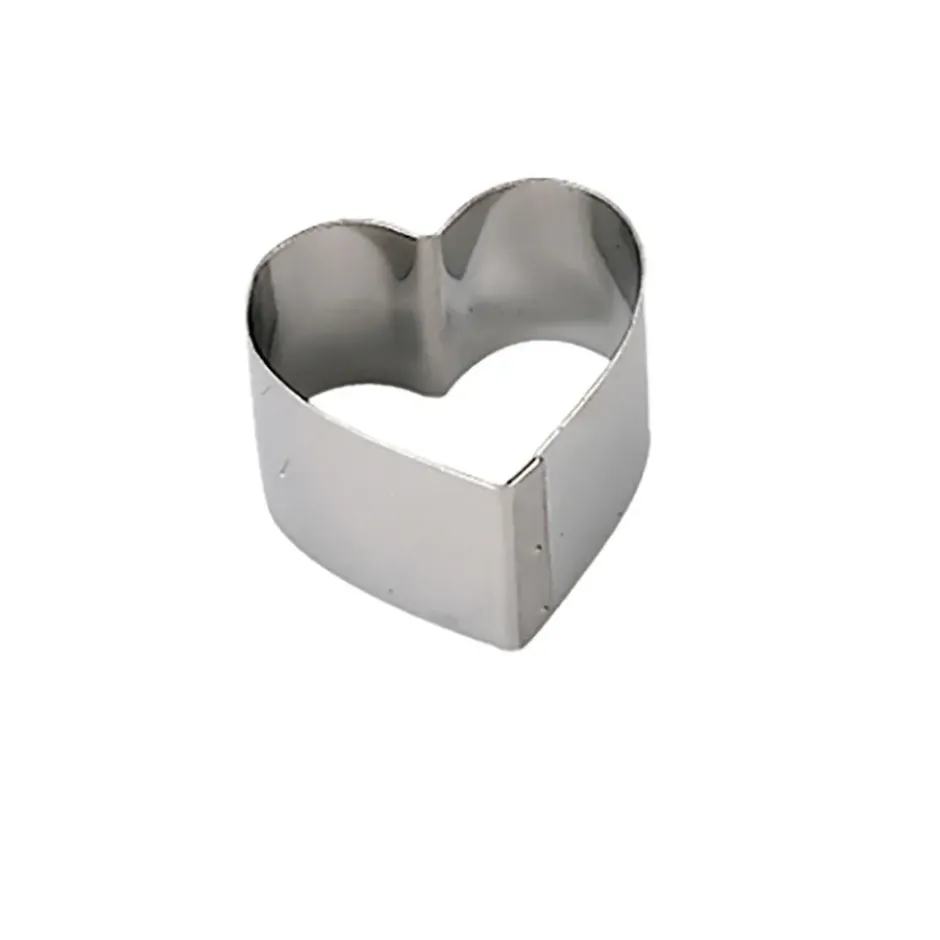 Bakform Hjärta Ø14 cm, Rostfritt stål
