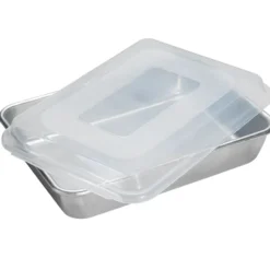 Bakform med lock 23x33 cm, Aluminium