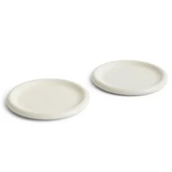 Barro tallrik, Off-white, Ø24 cm 2-pack