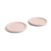Barro tallrik, Pink, Ø24 cm 2-pack