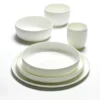 Base djup tallrik vit, 20 cm