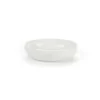 Base sidotallrik med hög kant vit, 12 cm