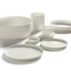 Base sidotallrik vit, 8 cm