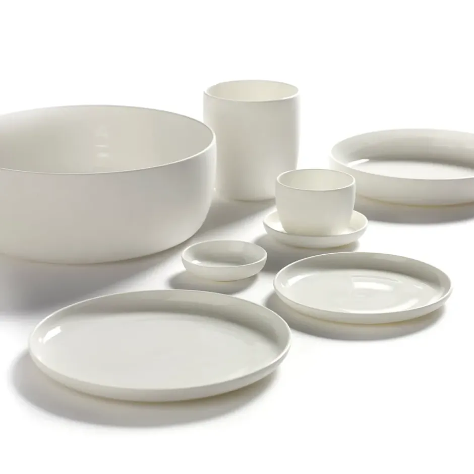 Base sidotallrik vit, 6 cm