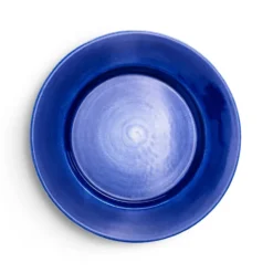 Basic tallrik 25 cm, Blå