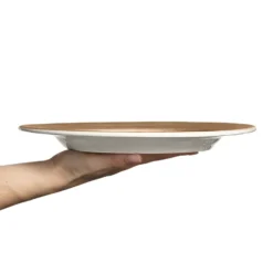 Basic tallrik 28 cm, Cinnamon