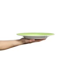 Basic tallrik 25 cm, Grön
