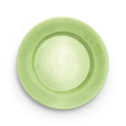 Basic tallrik 28 cm, Grön
