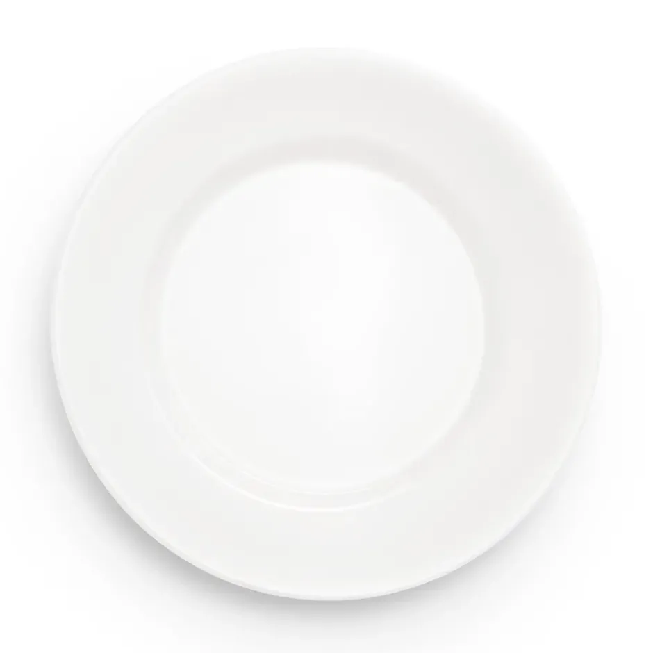 Basic tallrik 25 cm, Vit