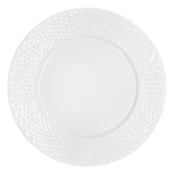 Basket tallrik Ø22 cm, Vit