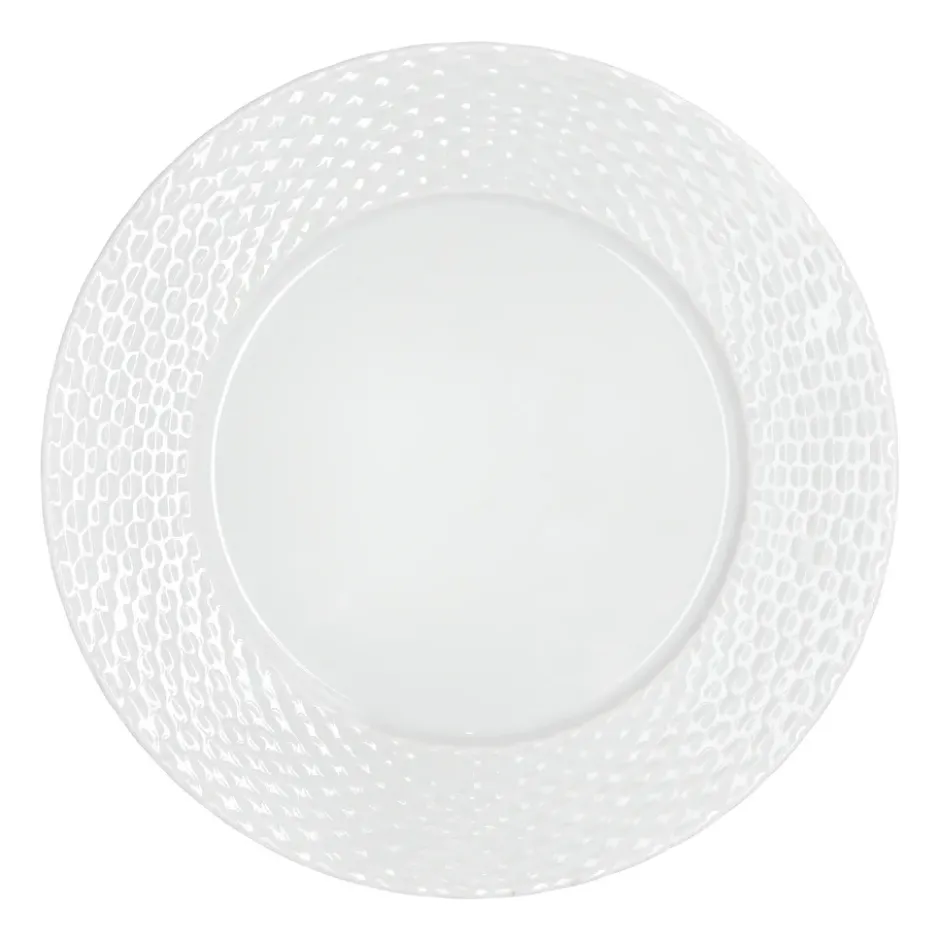 Basket tallrik Ø22 cm, Vit