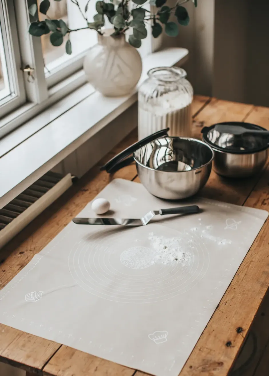Belki bunke, Rostfritt stål, 2 delar