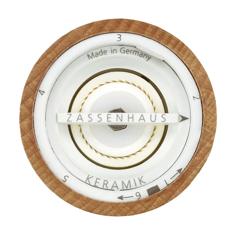 Berlin saltkvarn blank vit, 24 cm