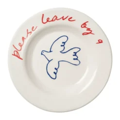 Bird Tapas tallrik, Blue, 15cm