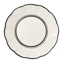 Bistro tallrik, Black, 28cm