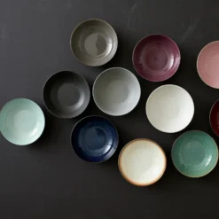 Bitz pastaskål Ø20 cm svart, Svart-grön