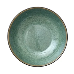 Bitz pastaskål Ø20 cm svart, Svart-grön