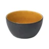 Bitz skål Ø 12 cm svart, Svart-amber