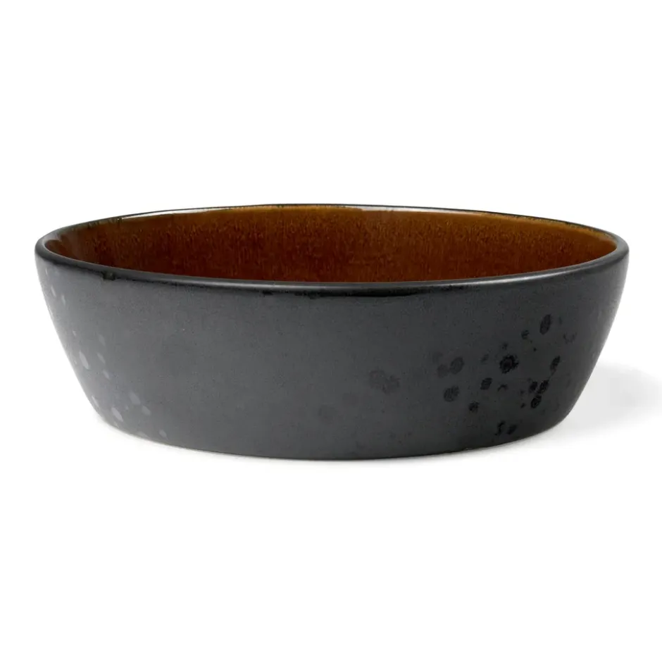 Bitz soppskål Ø 18 cm, Svart-amber