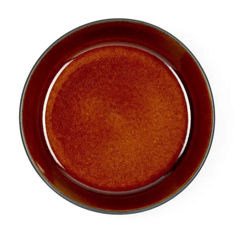 Bitz soppskål Ø 18 cm, Svart-amber