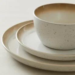 Bitz tallrik gastro Ø 21 cm, Gräddvit-creme