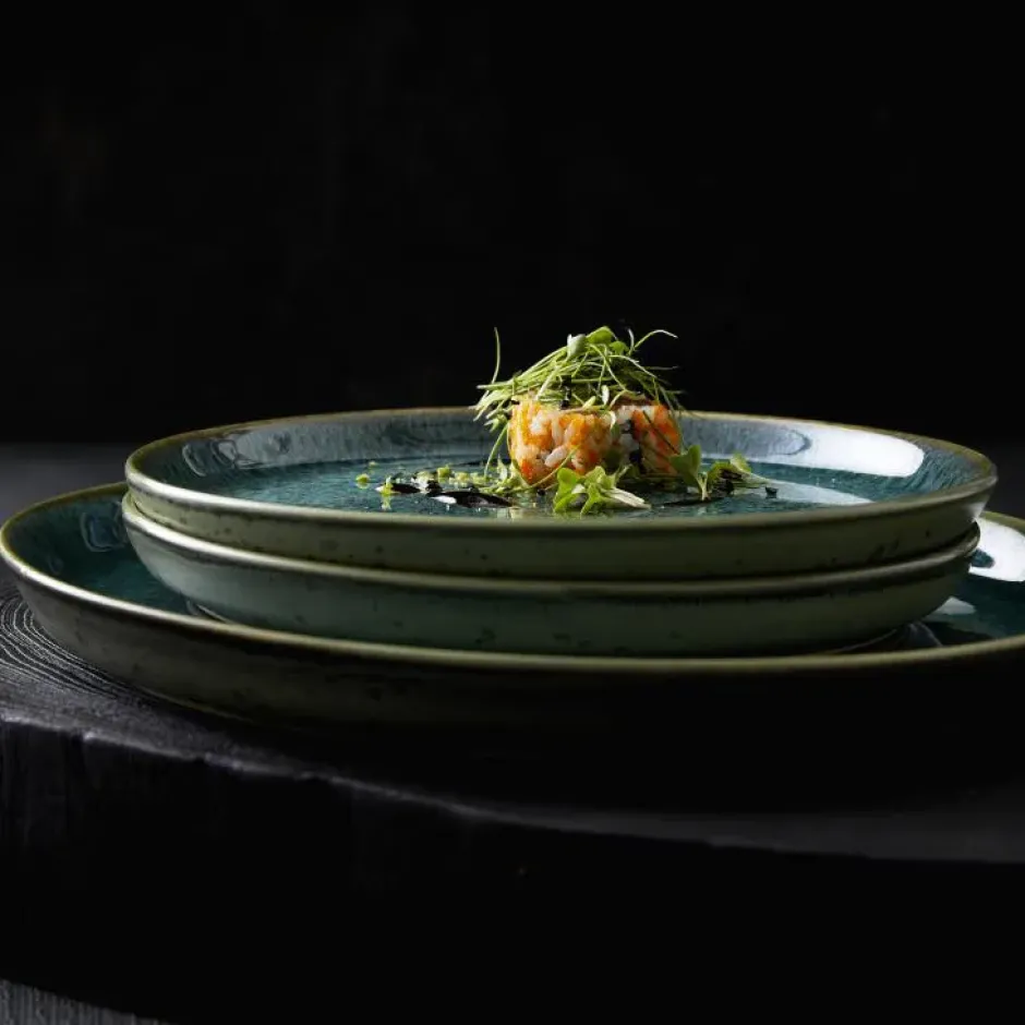 Bitz tallrik gastro Ø 21 cm, Grön-grön