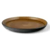 Bitz tallrik gastro Ø 21 cm, Svart-amber