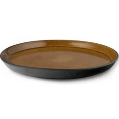 Bitz tallrik gastro Ø27 cm, Svart-amber