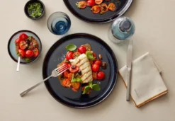 Bitz tallrik gastro Ø27 cm, Svart-mörkblå