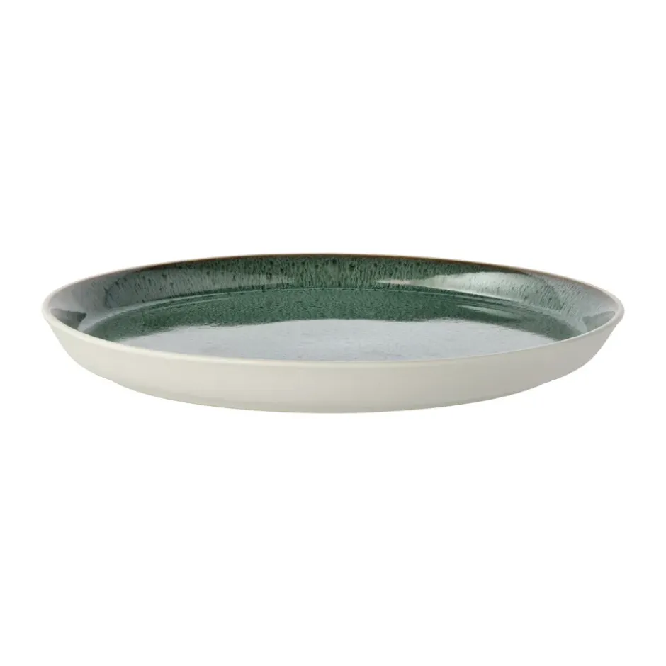 Bitz tallrik gastro Ø27 cm, Vit-grön