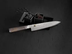 Black 5000MCD 67 kockkniv gyutoh 24 cm, Damaskus-svart lönn