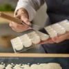 Blomsterbergs chokladskrapa, Ek-rostfritt stål