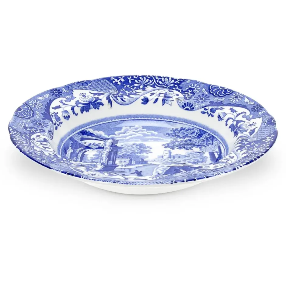 Blue Italian djup tallrik, Ø 23 cm